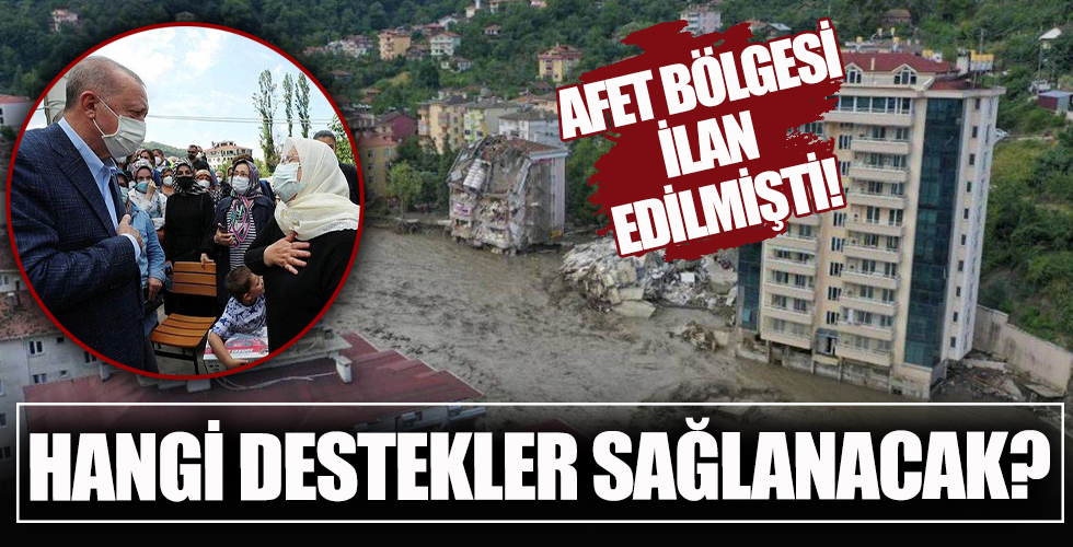 Batı Karadeniz'de sel felaketi! Afet bölgesi ilan edilen yerlerle ilgili neler yapılacak?