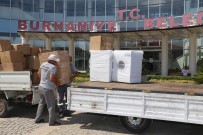 Burhaniye'de Yardimlar Yola Çikti