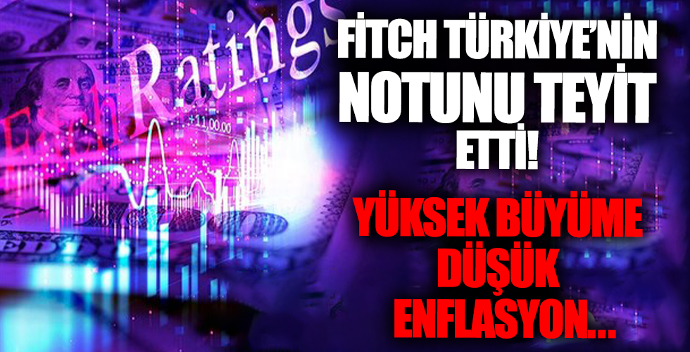 Fitch Ratings, yüzde 6,3'ten yüzde 7,9'a yükseltti