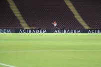 Hatay'da Maç Topu Santra Noktasina Drone Ile Tasindi