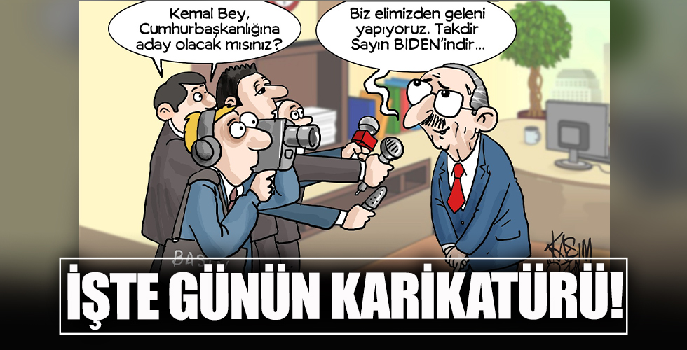 İşte günün karikatürü!