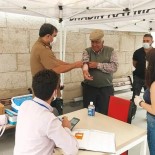 Kaymakam Balci, Asilama Standini Ziyaret Etti