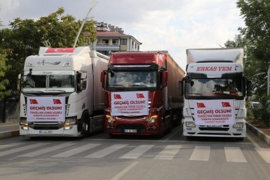 Tunceli'den Sel Bölgesine 3 Tir Içme Suyu