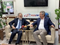 Yildiz'dan Baskan Akay'a Tebrik Ziyareti