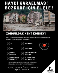 Zonguldak Kent Konseyi'nden Bozkurt Ilçesine Yardim Kampanyasi