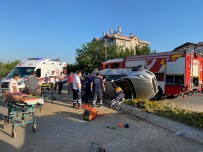 Çubuk'ta Trafik Kazasinda 4 Kisi Yaralandi Haberi