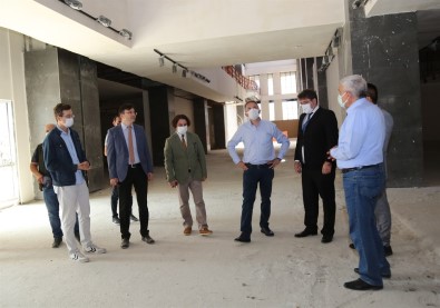 Maden Ve Arkeoloji Müzesi Insaatini Incelediler