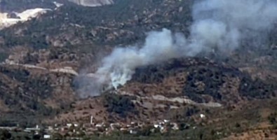 Zeytinlik Alanda Çikan Yangin Kontrol Altina Alindi