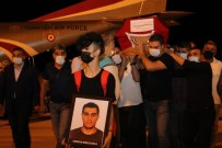 Pilot Serkan Mirzaoglu'nun Cenazesi Memleketi Elazig'a Getirildi