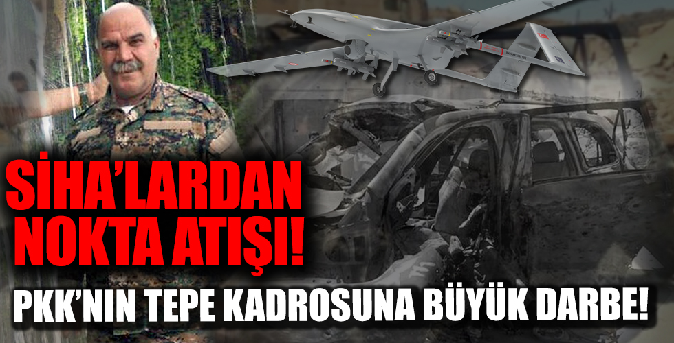 SİHA’lardan nokta atışı: PKK’nın Sincar’daki en tepe isim öldürüldü