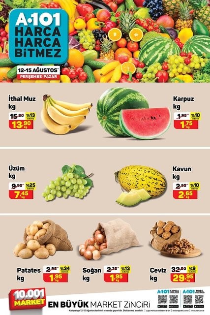 17 Ağustos a101 Kataloğu A101'e Bu Hafta Neler Gelecek?  A101'de Bu Salı Nelerde İndirim Var? A101 17 Ağustos kataloğunda ne var? 17 Ağustos A101 Aktüel Ürünleri