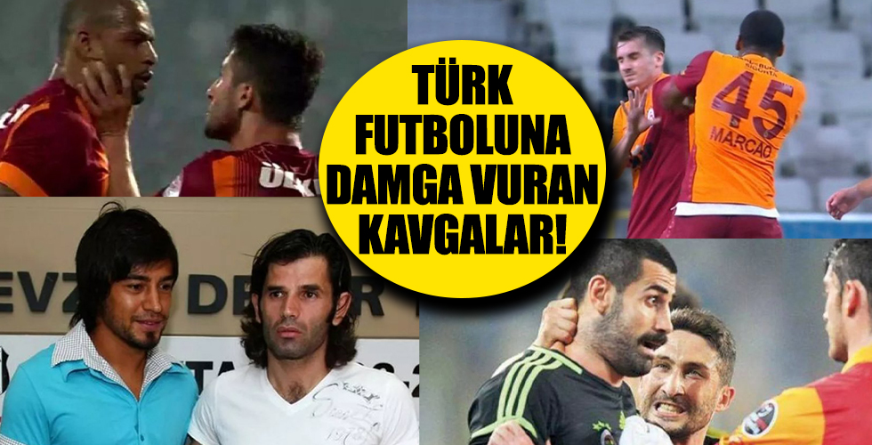 Türk futboluna damga vuran kavgalar!