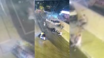 (Özel) Bursa'da Alkollü Sürücü Kamyonetiyle Vatandaslarin Arasina Böyle Daldi Açiklamasi 1'I Agir 3 Yarali