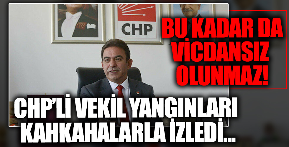 CHP'li Vekil Budak hakkında skandal iddia! Yangınları kahkaha atarak takip etti...