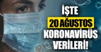Sağlık Bakanlığı 20 Ağustos 2021 koronavirüs vaka, vefat ve aşı tablosunu paylaştı
