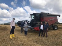 Karabük'te Hububat Hasadi Devam Ediyor