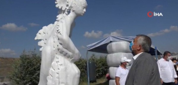 CHP'li Büyükçekmece Belediyesi'nden heykel sempozyumu