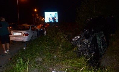 Samsun'da Zincirleme Kaza Açiklamasi 4 Yarali