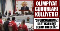 Başkan Erdoğan 2020 Tokyo Olimpiyatlarında  madalya alan sporcular ile birlikte!
