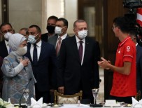 Cumhurbaskani Erdogan Açiklamasi 'Türkiye 13 Madalya Kazanarak Bir Rekora Imza Atti'