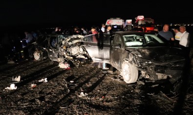 Gaziantep'te 5 Aracin Karistigi Iki Ayri Kazada 4 Kisi Yaralandi
