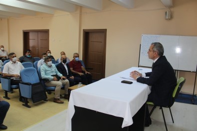 Kaymakam Piskin, Afet Bölgesi Için Maasini Bagisladi