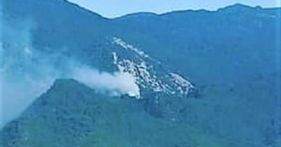 Kazdağları'nda orman yangını