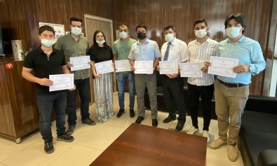 Mus Kadastro Müdürlügü Personellerine Tesekkür Belgesi