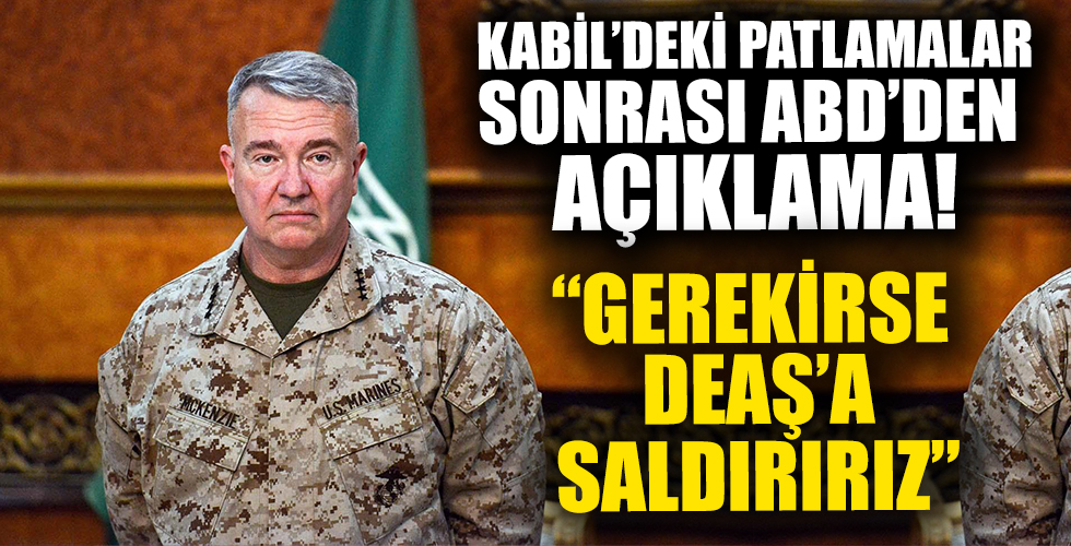 Afganistan'daki saldırılar sonrası ABD'den açıklama: Gerekirse DEAŞ'a saldırırız