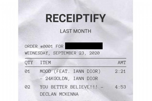 Receiptify Nedir? Receiptfy Nasıl Kullanılır? Receiptify Ücretli mi?