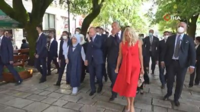 Cumhurbaskani Erdogan, Karadagli Mevkidasi Djukanovic Ile Halki Selamladi