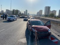 Kayseri'de Zincirleme Trafik Kazasi