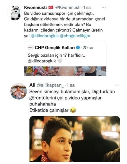 CHP Gençlik Kolları'nın çalıntı reklam filminde yer alan vatandaşlardan sert tepki: Bizleri alet etmeyin