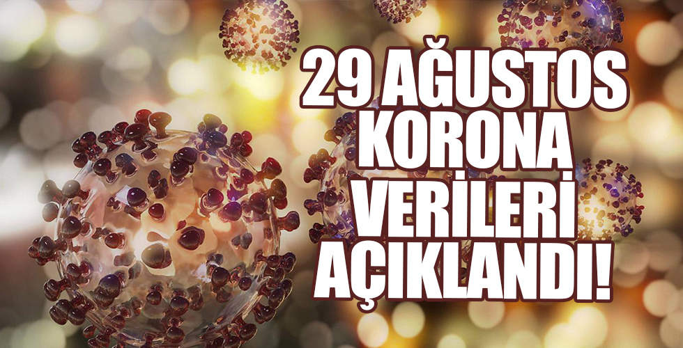 29 Ağustos koronavirüs verileri açıklandı!