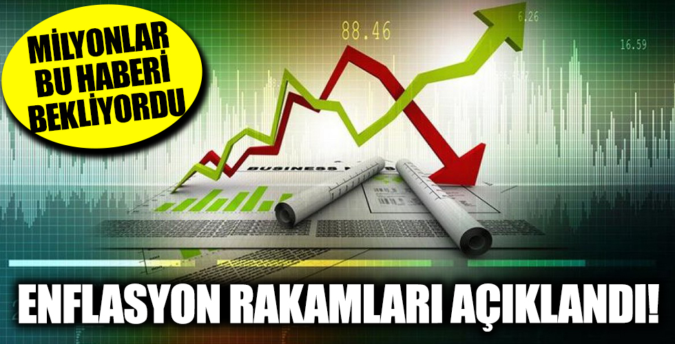 TÜİK Temmuz ayı enflasyon rakamlarını açıkladı!