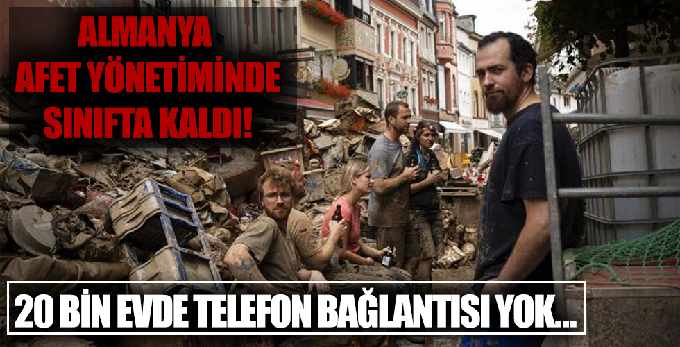Almanya'da hala 20 bin hanede telefon bağlantısı bulunmuyor