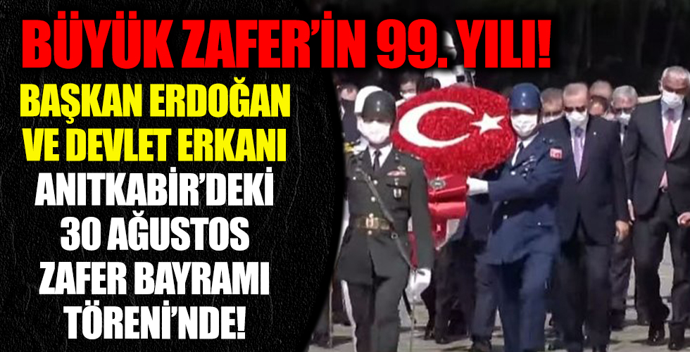 Başkan Erdoğan Anıtkabir'de!