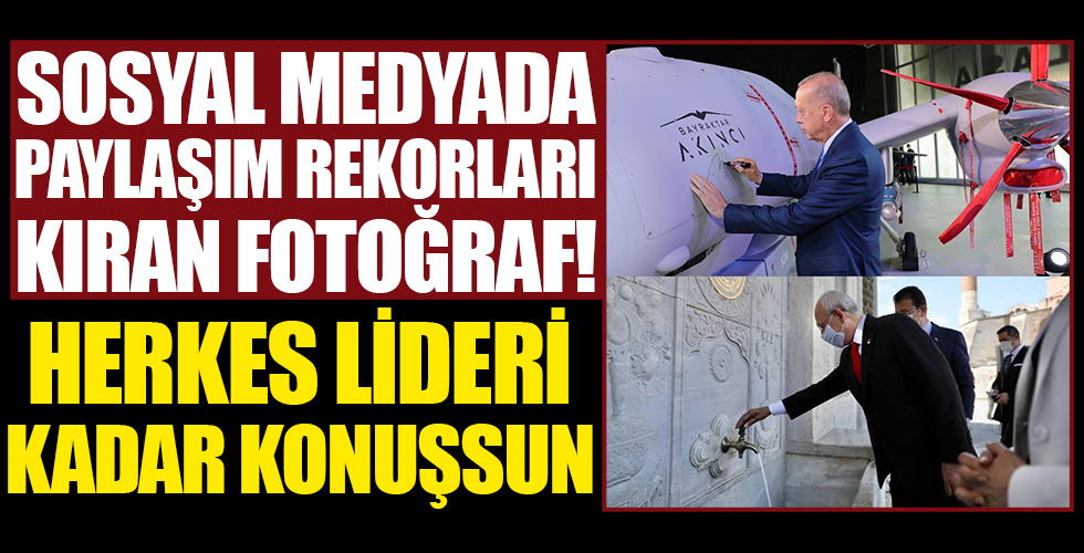 Başkan Erdoğan ve Kılıçdaroğlu karşılaştırması, sosyal medyada gündem oldu!
