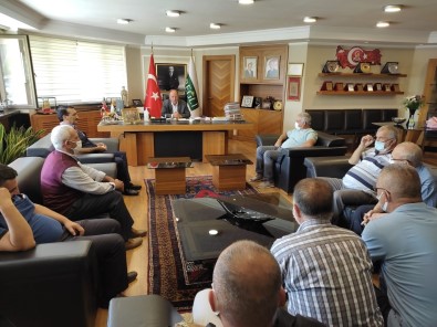 Muhtarlardan Baskan Oprukçu'ya Tesekkür