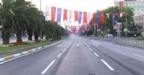 O caddeler trafiğe kapandı!