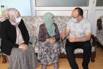 Vali Yirik, Zafer Bayrami'nda 99 Yasindaki Pembe Nine Ile Bir Araya Geldi