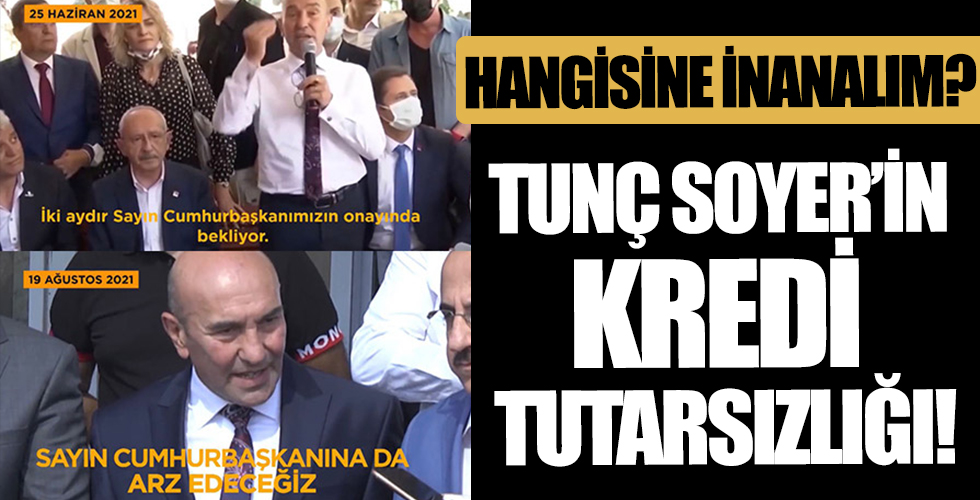 Tunç Soyer'in 'Dünya Bankası kredisi' tutarsızlığı