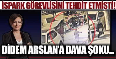 ISPARK çalışanına hakaret etmişti! Didem Arslan'a tehdit ve hakaret davası...