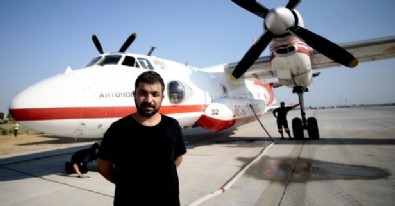 Oxford mezunu jet pilotu Fatih Düzgün Antalya Manavgat'taki yangını söndürmek için gönüllü oldu