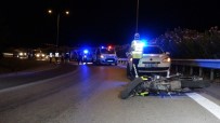 Bursa'da Feci Motosiklet Kazasi  Açiklamasi 1 Ölü