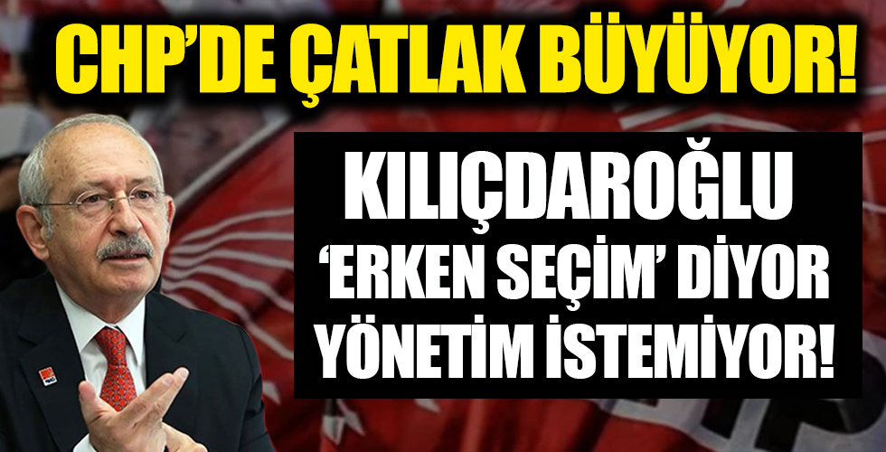 CHP'de seçim çatlağı büyüyor! Kılıçdaroğlu yüzüstü kaldı...