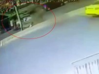 E-5'Te Takla Atan Araç Kamerada