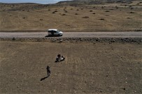 Igdir'da Arazi Desteklemesi Çalismalari 'Drone' Yardimiyla Yapiliyor