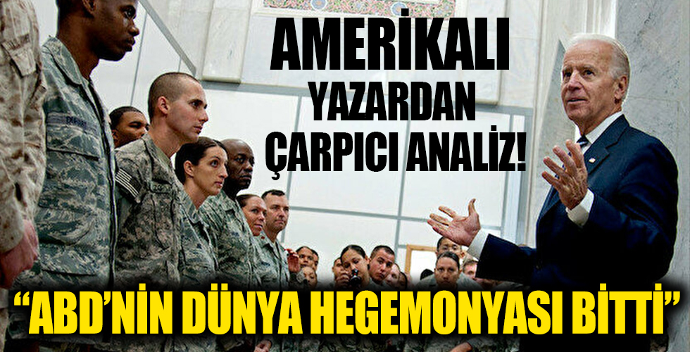 National Interest yazarı Katz'dan çarpıcı ABD analizi! 'Hakimiyetleri bitti'