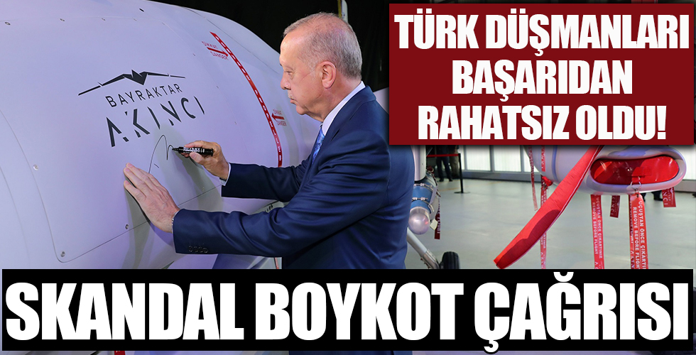 ABD ve FETÖ ortaklığının ürünü olan 'Türk Demokrasi Projesi' İHA ve SİHA'lardan rahatsız! BAYKAR'a boykot çağrısı...